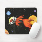 Tapis De Souris Poissons dans l'espace ! Mousepad (Avec souris)