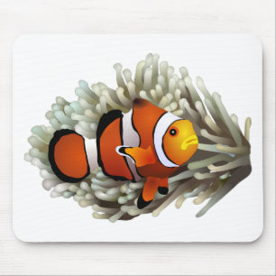 Tapis De Souris Poissons de clown