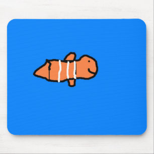 Tapis De Souris Poissons de clown