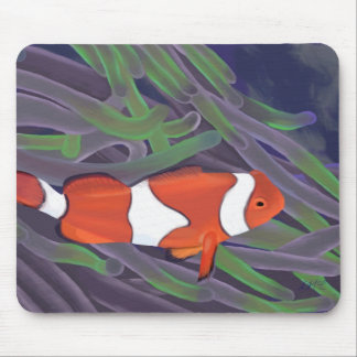 Tapis De Souris poissons de clown