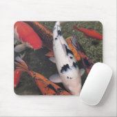 Tapis De Souris Poissons de Koi (Avec souris)