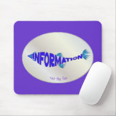Tapis De Souris Poissons d'information (Avec souris)