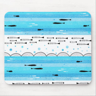 Tapis De Souris Poissons en mer