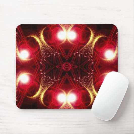 Tapis De Souris Poissons Fractal Art Mousepad (Avec souris)