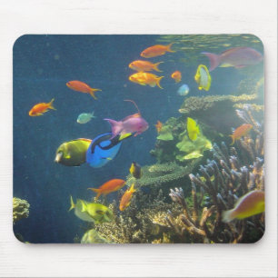 Tapis De Souris Poissons tropicaux hawaïens