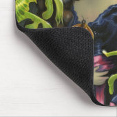 Tapis De Souris "Poissons Volants : L'Hippocampe" Mousepad (Coin)