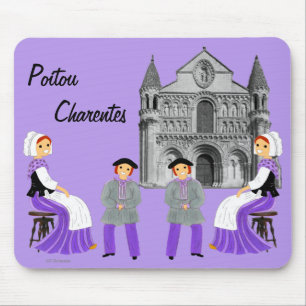 Tapis De Souris Poitou-Charentes, France