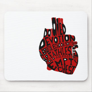 Tapis De Souris poitrine vide : coeur anatomique