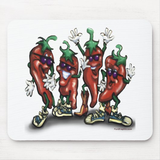 Tapis De Souris Poivrons (Devant)