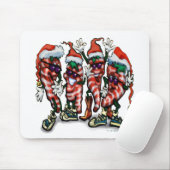 Tapis De Souris Poivrons de canne à bonbons (Avec souris)