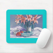 Tapis De Souris Poivrons et Lys (Avec souris)
