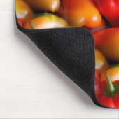 Tapis De Souris Poivrons rouges et jaunes (Coin)