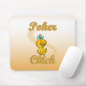 Tapis De Souris Poker Chick (Avec souris)