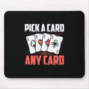 Tapis De Souris Poker Choisir une carte n'importe quelle carte