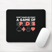 Tapis De Souris Poker Ne Me Fait Pas Commencer Un Jeu (Avec souris)
