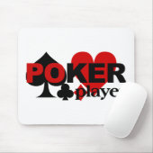 Tapis De Souris Poker Player mousepad (Avec souris)