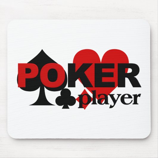 Tapis De Souris Poker Player mousepad (Devant)