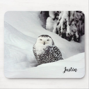 Tapis De Souris Polar Owl Themed Mouse Pad