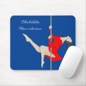 Tapis De Souris Pole Fitness (Avec souris)