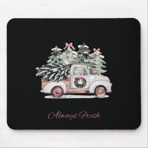 Tapis De Souris Pôle Nord Arbre de Noël Ferme toujours Fraîches No