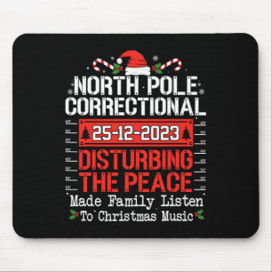 Tapis De Souris Pôle Nord Correction Troublant Peace Family Ch