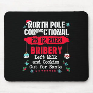 Tapis De Souris Pôle Nord, le pyjama de Noël amusant