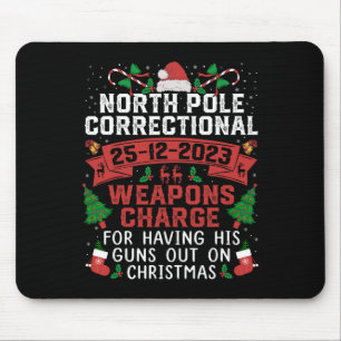Tapis De Souris Pôle Nord Les Armes Correctionnelles Accusent Ses