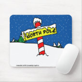 Tapis De Souris Pôle Nord Mousepad (Avec souris)
