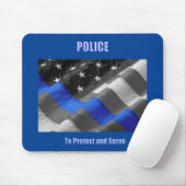 Tapis De Souris Police (Avec souris)