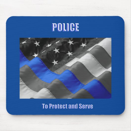 Tapis De Souris Police (Devant)