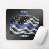 Tapis De Souris Police (Avec souris)