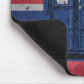 Tapis De Souris Police bleue Boîte d'appel publique - Royaume-Uni (Coin)