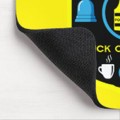 Tapis De Souris Police de la circulation (Coin)