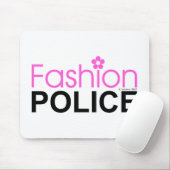 Tapis De Souris Police de mode (Avec souris)