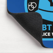 Tapis De Souris Police Gay pride LGBT+ (Coin)