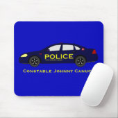Tapis De Souris Police Mousepad - Canada (Avec souris)