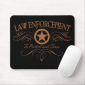 Tapis De Souris Police occidentale (Avec souris)