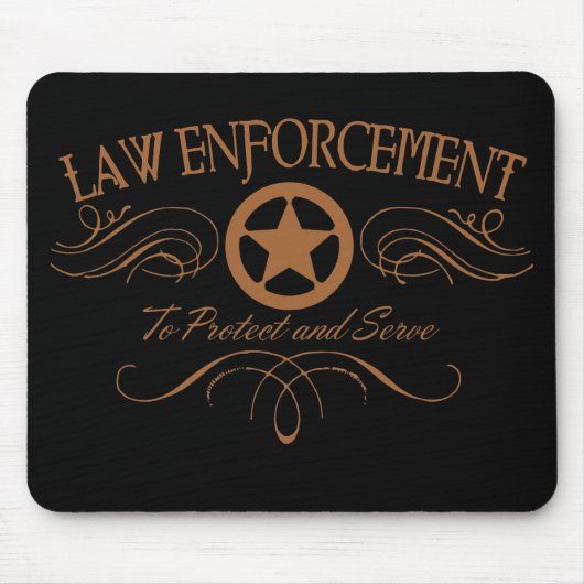Tapis De Souris Police occidentale (Devant)