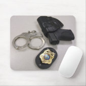 Tapis De Souris Policier (Avec souris)