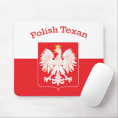 Tapis De Souris Polish Texan Eagle Shield (Avec souris)