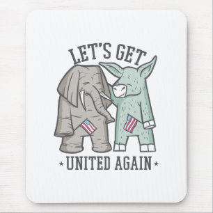 Tapis De Souris Politique américaine - Unissons-nous à nouveau