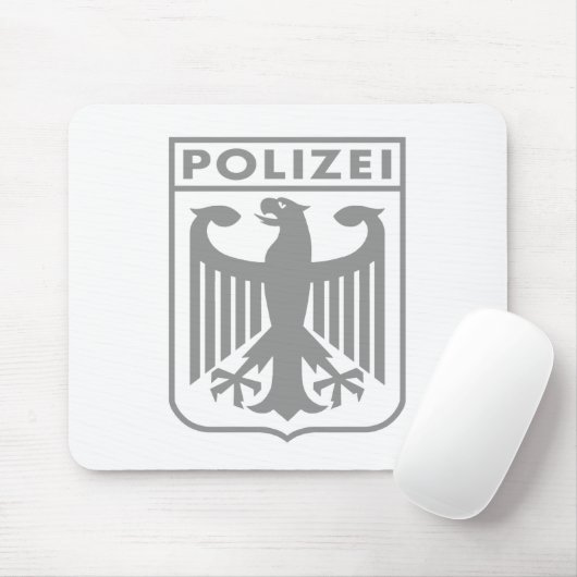 Tapis De Souris Polizei (Avec souris)