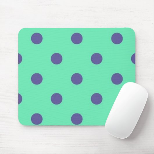 Tapis De Souris Polka dot (Avec souris)