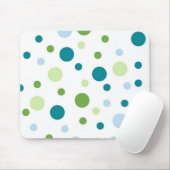 Tapis De Souris Polka dot (Avec souris)
