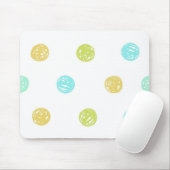 Tapis De Souris Polka dot (Avec souris)