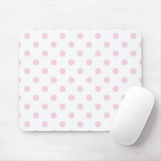 Tapis De Souris Polka dot (Avec souris)