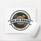 Tapis de souris Polka Radio ! (Avec souris)