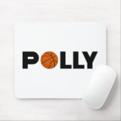 Tapis De Souris Polly Basketball (Avec souris)