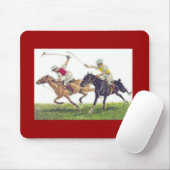 Tapis De Souris Polo Ponies (Avec souris)