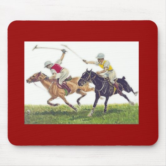 Tapis De Souris Polo Ponies (Devant)